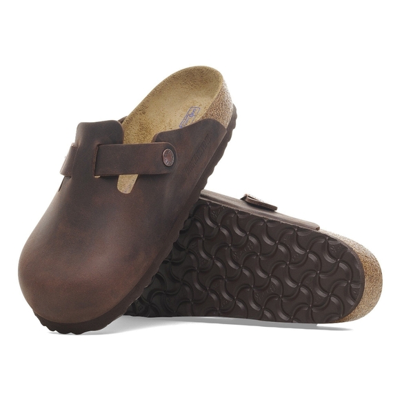Birkenstock Shoes - NEW WITH BOX Women's Size 13 Boston Brown Leather Birkenstock Clog Narrow